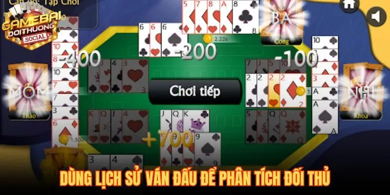 Kinh nghiệm đánh bài online biến lịch sử ván đấu thành dữ liệu tình báo